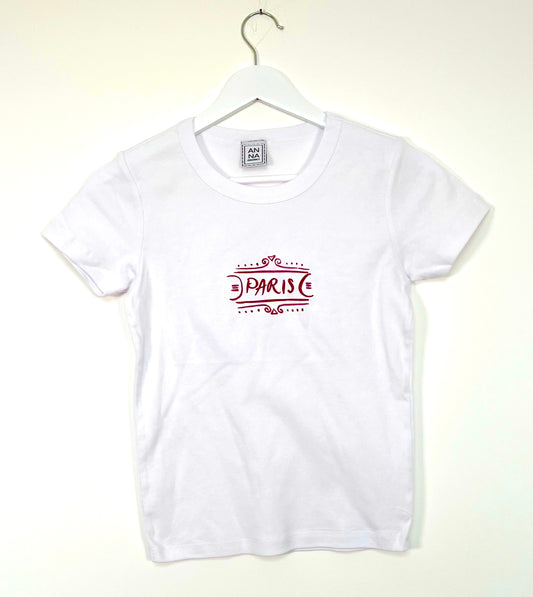 Paris baby tee