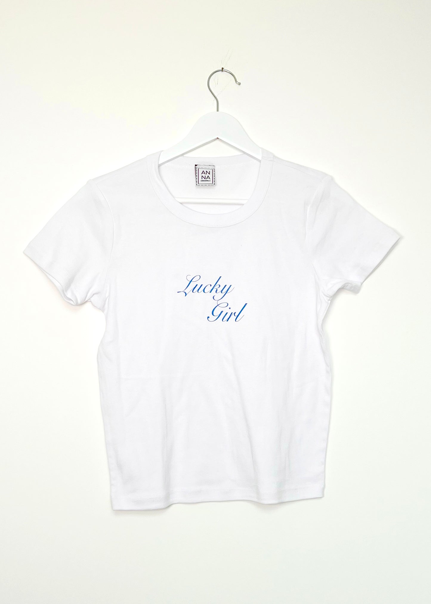 Lucky girl baby tee