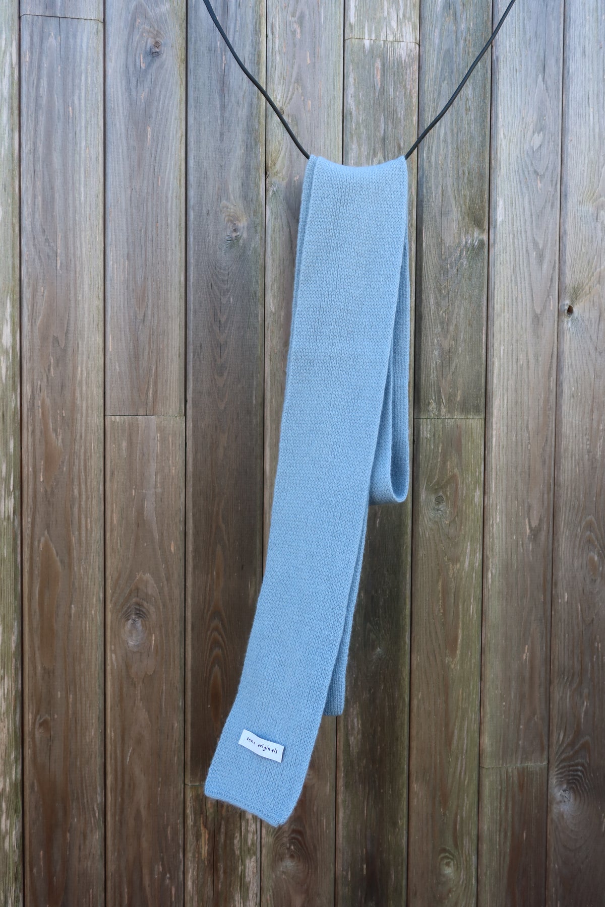 Skinny scarf - Sea blue
